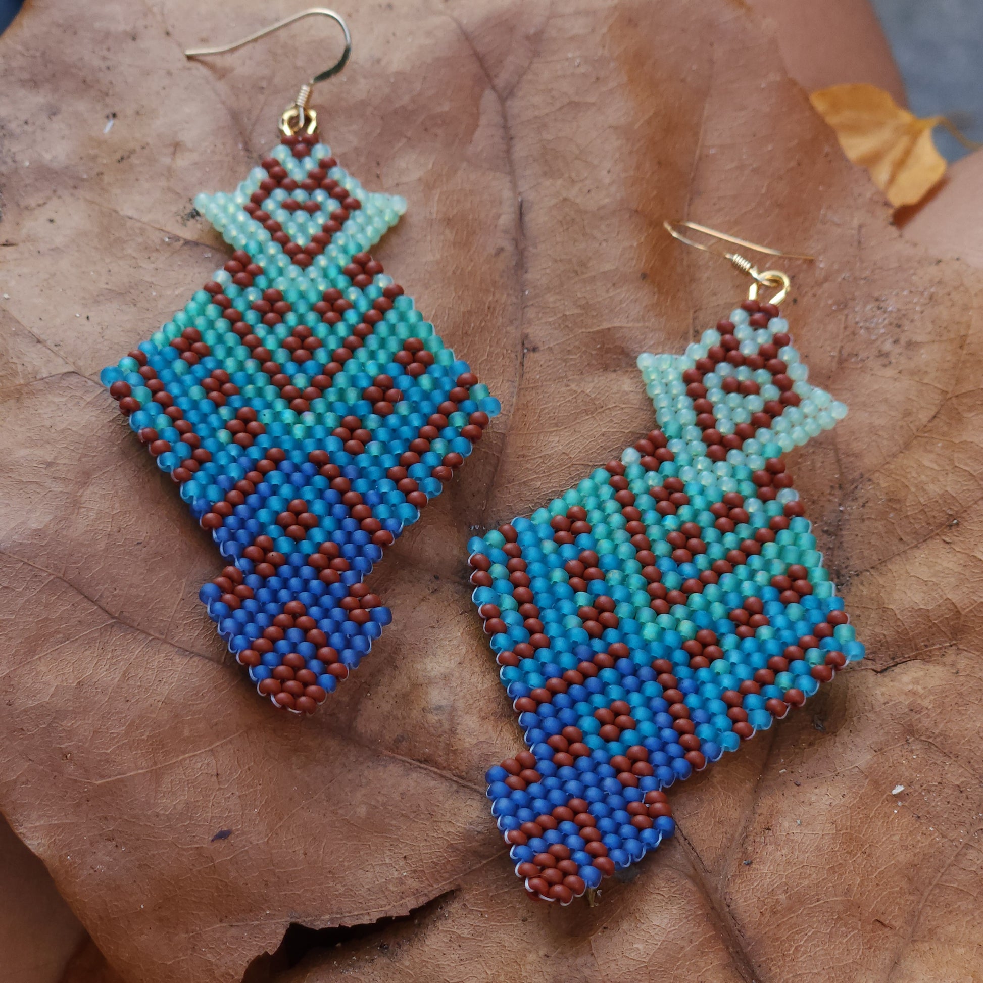 geometric earrings